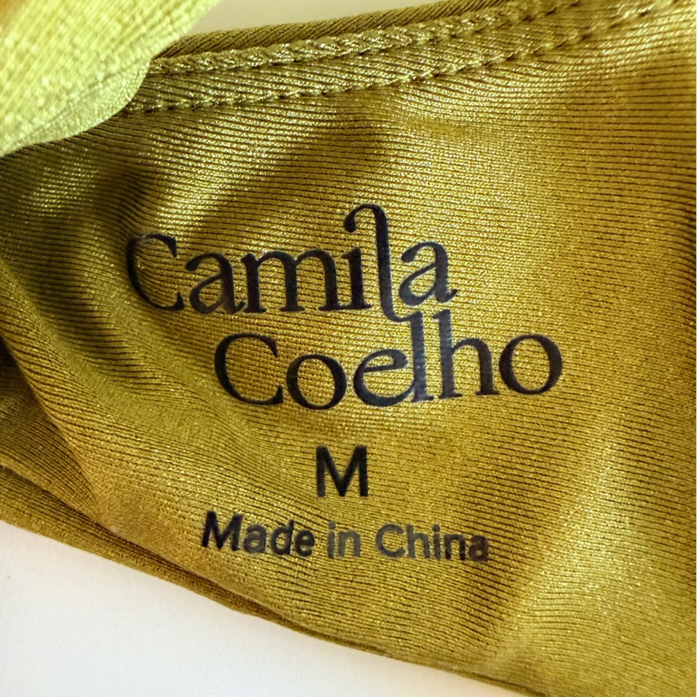 Camila Coelho Olive Knit Bikini Set - Picture 5 of 6